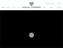 Tablet Screenshot of kealeyfarmer.com